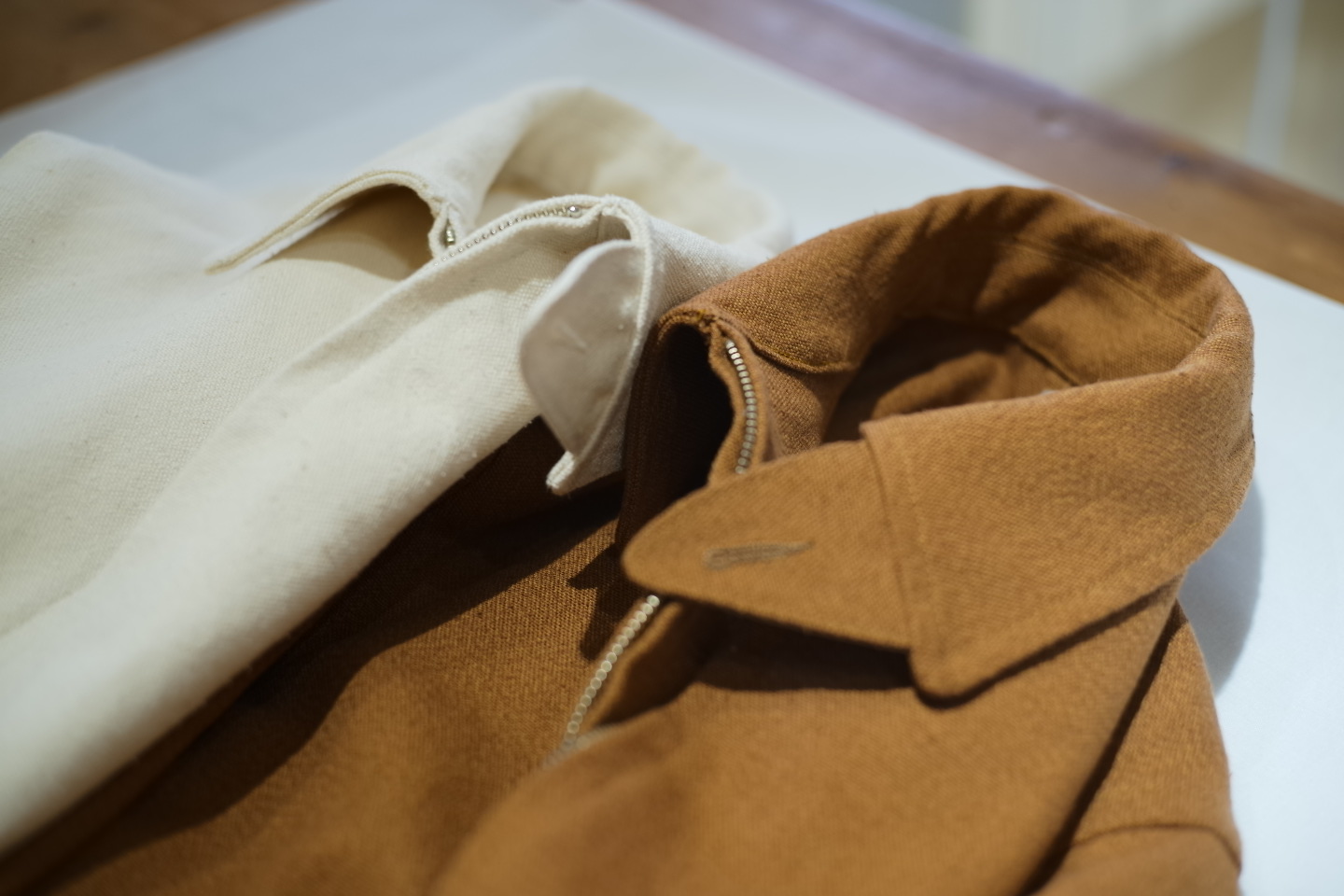 MAATEE & SONS ベージュコットンブルゾン MAATEE & SONS HUNTING JKT | Art of Noise