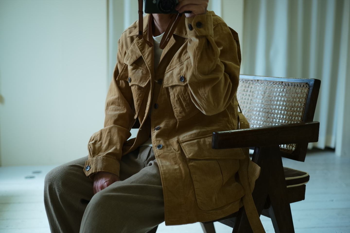 NICENESS GAGE ナイスネス コーデュロイファティーグジャケット preview_L1000969.jpg