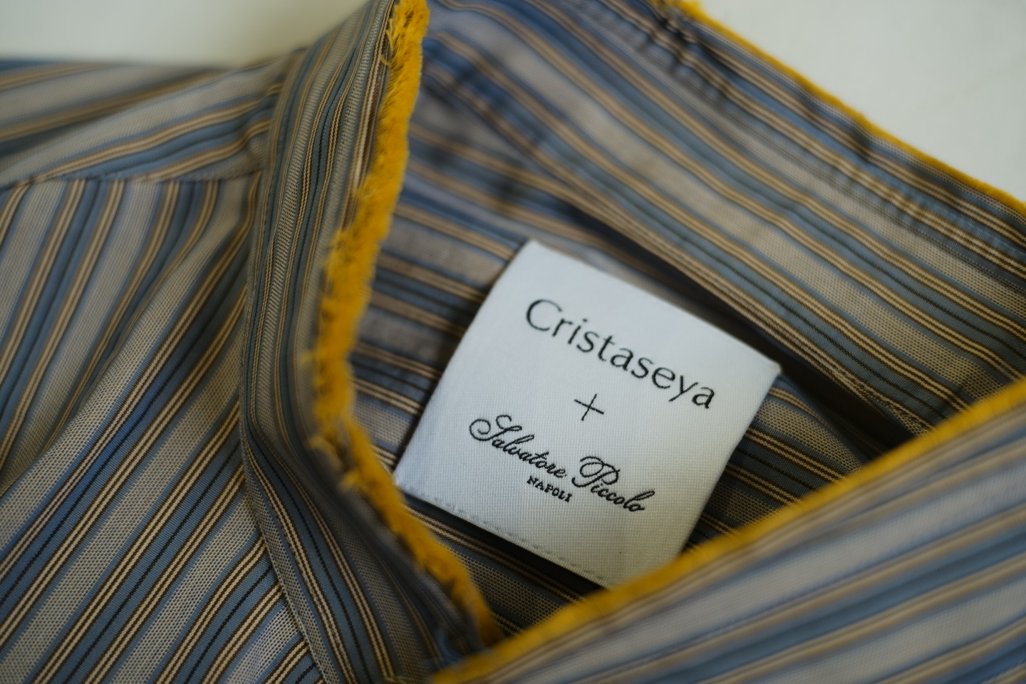 cristaseya × Salvatore piccolo ストライプシャツ